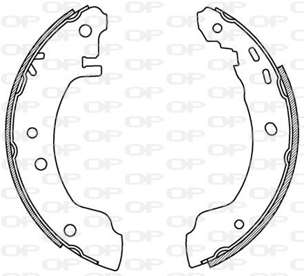 OPEN PARTS Jarrukenkäsarja BSA2168.00